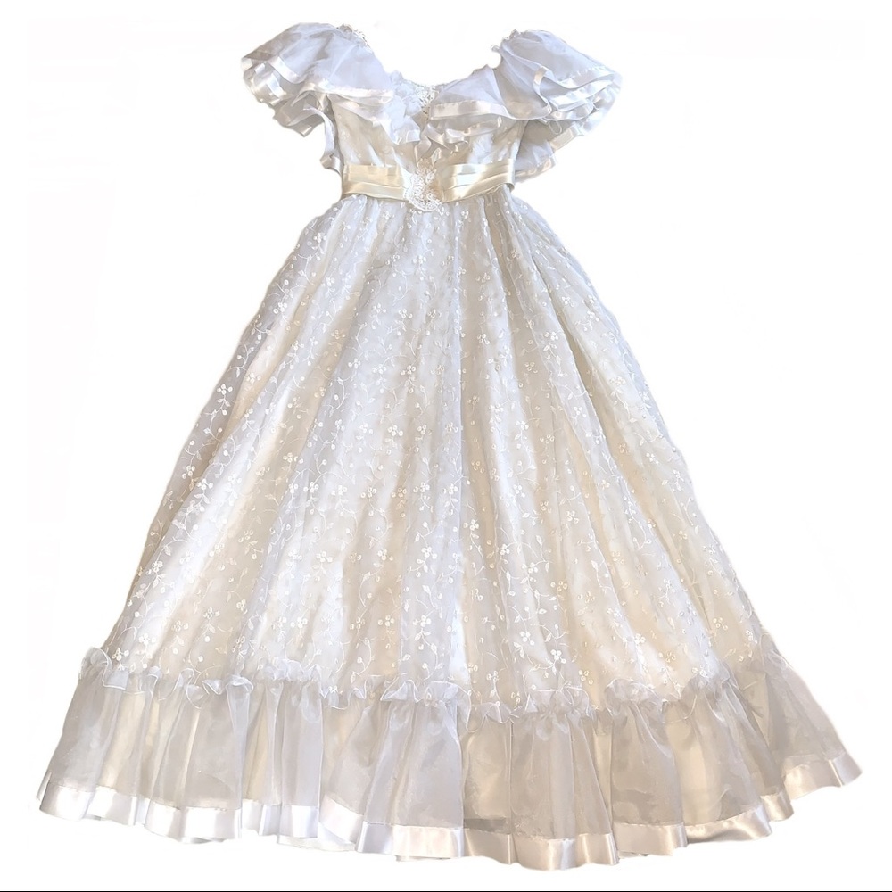 Late 1970s Alfred Angelo Wedding Dress